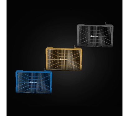 Protection Radiateur Titane Stainless Bikers Kawasaki NINJA 1000