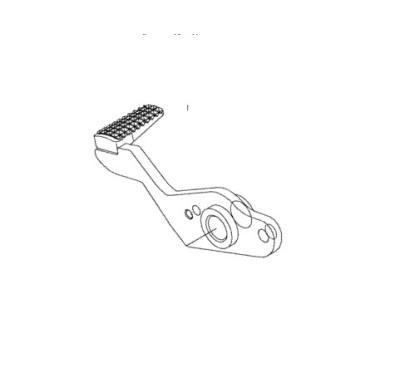 Lever Brake Pedal Kawasaki Er6n 650 2009/10/11