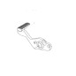 Lever Brake Pedal Kawasaki Er6n 650 2009/10/11
