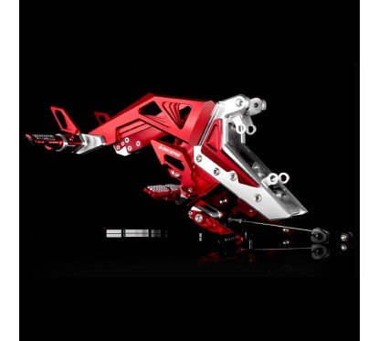 Set Arrière avec Reposes pied passager Bikers Kawasaki ER6f Ninja 650