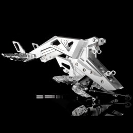 Set Arrière Reposes pied passager Bikers Kawasaki ER6f Ninja 650