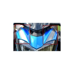 Kit Autocollants Carénage Phare Kawasaki Z900 Bleu 2017