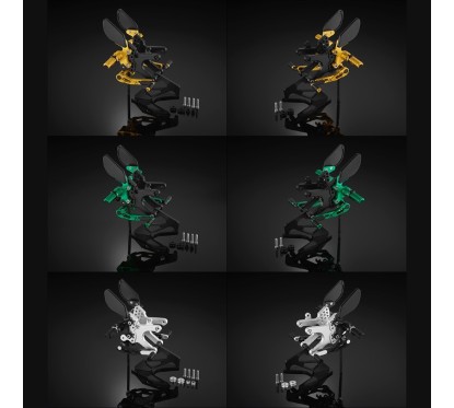 Kit Platine Arrière Bikers Kawasaki NINJA ZX-6R