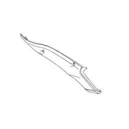 Couvre Reservoir Gauche Kawasaki ER6n 650 2009/10/11