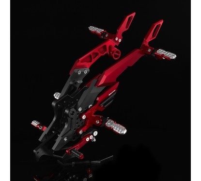 Set Arrière Reposes pied passager Bikers Kawasaki Z800 2014 2015 2016