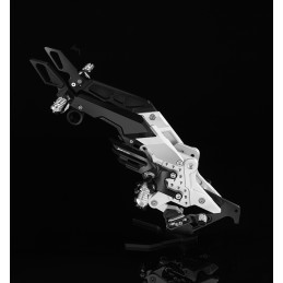 Rear Set Footrest passenger Bikers Kawasaki Z800 2013 2014 2015 2016