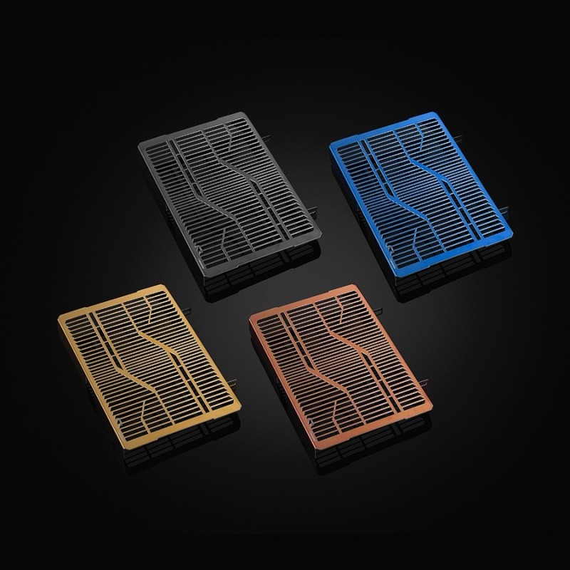 Stainless Titanium Coating Radiator Guard 1.2mm Bikers Kawasaki Z800