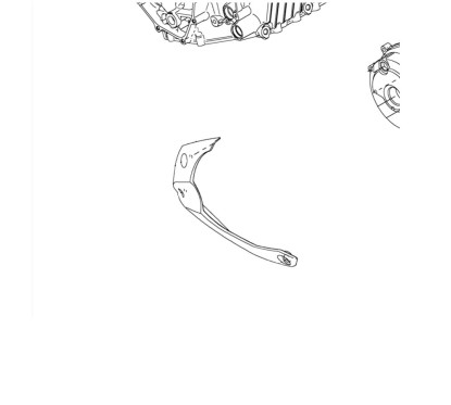 Couvre Inférieur Gauche Kawasaki Z500