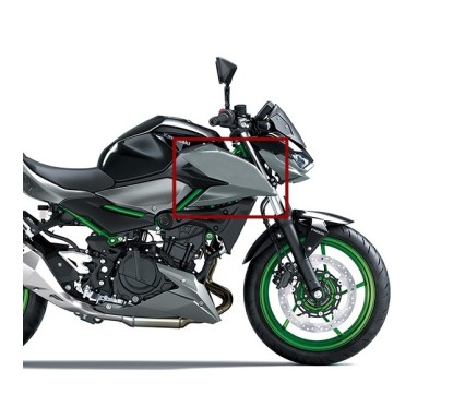 Shroud Right Outer Kawasaki Z500 49134-0033-25X