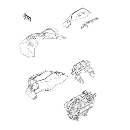 Bracket Meter Kawasaki Z500