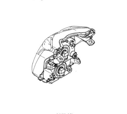 Headlight Kawasaki Er6n 650 2009/10/11