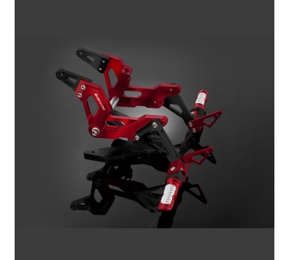 Rear Footrest Set Bikers Kawasaki KSR 110 2012 2013 2014 2015