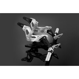 Rear Footrest Set Bikers Kawasaki KSR 110 2012 2013 2014 2015