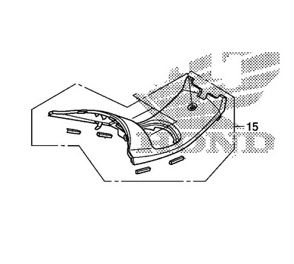 Contour Fuel Trapdoor Honda PCX 125 v1
