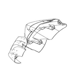 Carénage Phare Avant Kawasaki ER6n 650 2009/10/11