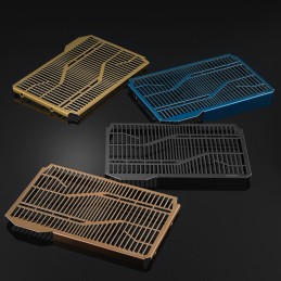 Titanium Radiator Guard Bikers Yamaha MT-07