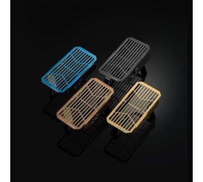 Titanium Oil Cooler Guard Bikers Ducati Scrambler D0036