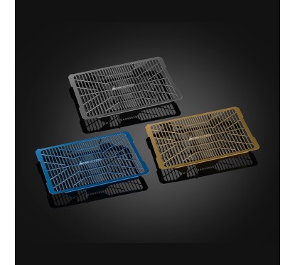 Grille Protection Radiateur Titane Stainless Bikers Honda CBR 650F