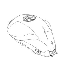 Fuel Tank Kawasaki ER6f Ninja 650R 2009/10/11