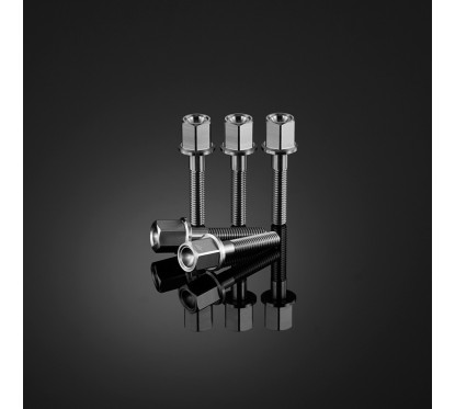 Set Front Wheel Stainless Bolts Bikers Vespa GTS