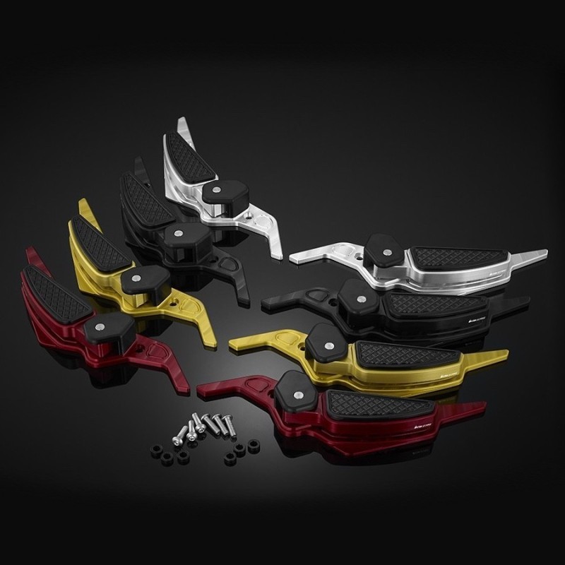 Set Rear Footrests Bikers Lambretta V125