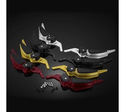 Set Rear Footrests Bikers Lambretta V125