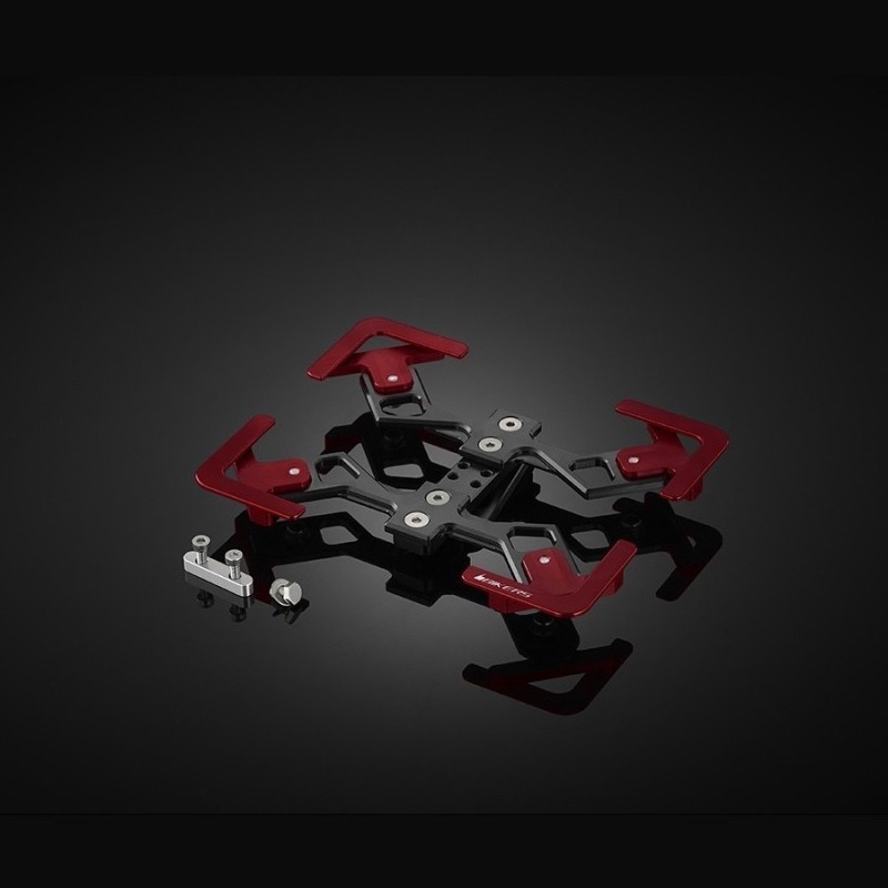 Premium Rear License Support Bikers Peugeot DJANGO 150