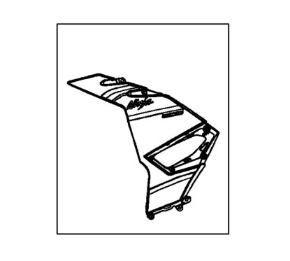 Carénage Flanc Gauche Kawasaki Ninja 500 55061-5387-777