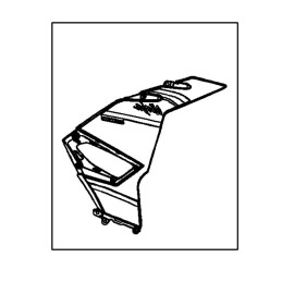 Cowling Side Right Kawasaki Ninja 500 55061-5384-777