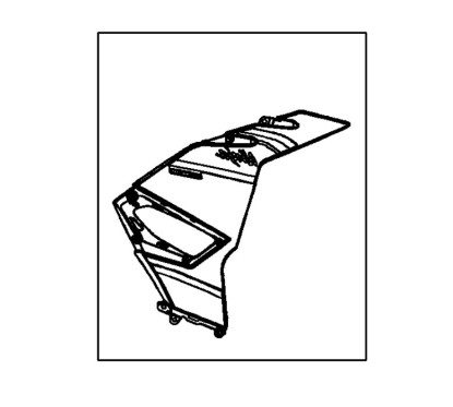 Carénage Flanc Droit Kawasaki Ninja 500 55061-5384-777