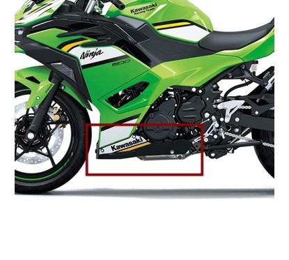 Carénage Inférieur Gauche Kawasaki Ninja 500 55061-5385-H8