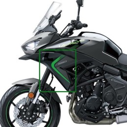 Sticker Cowling Side Front Left Kawasaki Versys 650 GRAY 2025 56077-2157