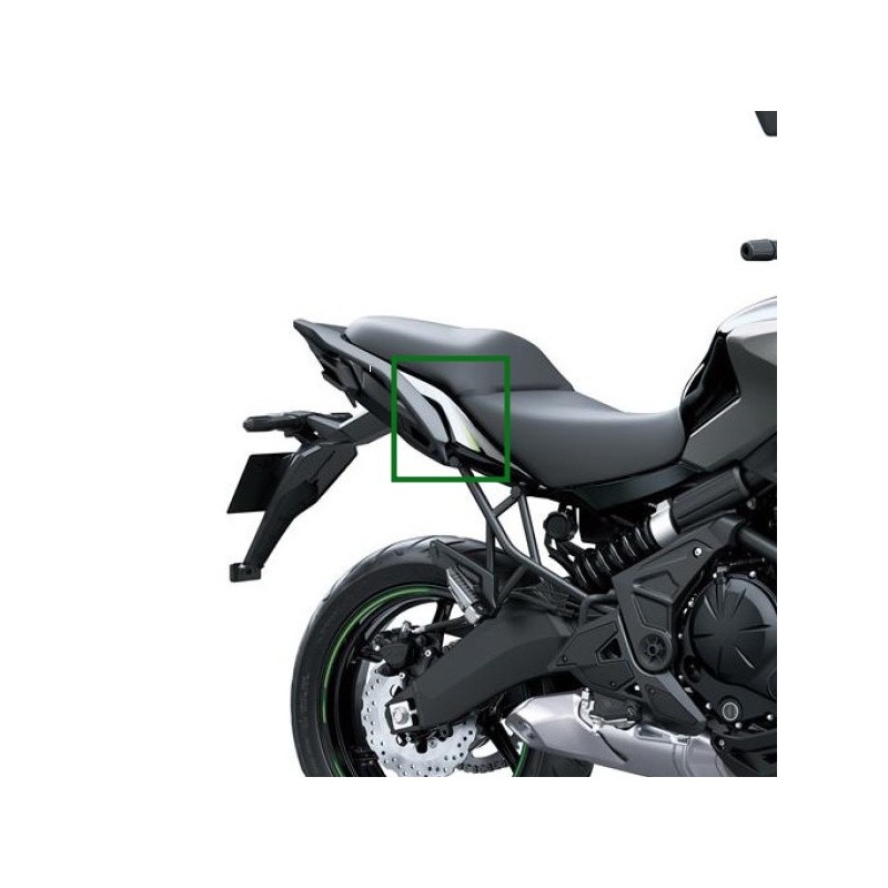 Autocollant Carénage Flanc Arrière Droit Kawasaki Versys 650 GRIS 2025