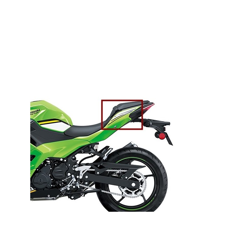 Autocollant Carénage Arrière Gauche Kawasaki Ninja 500