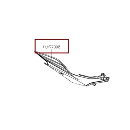 Autocollant Carénage Arrière Droit Kawasaki Ninja 500