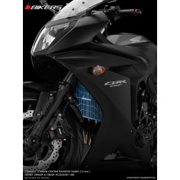 Stainless Titanium Coating Radiator Guard 1.2mm Bikers Honda CBR650F