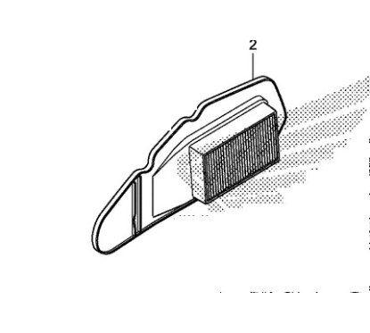 Filtre à Air Honda PCX 125/150 v3 2014 2015 2016 2017