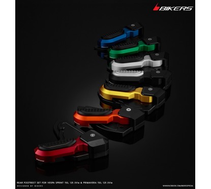 Reposes Pied Passager Bikers Vespa