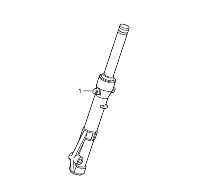 Front Fork Right Honda PCX 125/150 v3 2014 2015 2016 2017