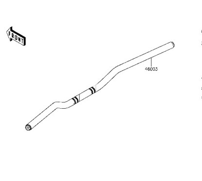 Handle Bar Kawasaki Z800