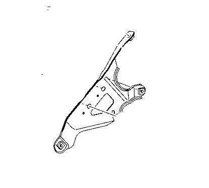 Bracket Protector Exhaust Pipe Yamaha YZF R3 / R25