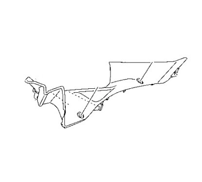 Pannel Inner Upper Left Yamaha YZF R3 / R25