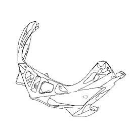 Carénage Intérieur Supérieur Yamaha YZF R3 / R25