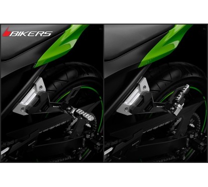 Rear Footrest Set Bikers Kawasaki Ninja 250R