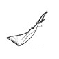 Plastique de Pied Droit Honda PCX 125/150 v3 2014 2015 2016 2017