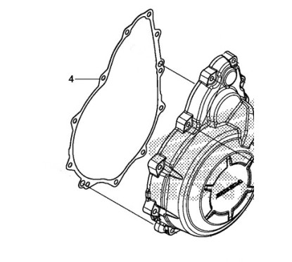 Gasket Cover Generator Honda CBR 500R