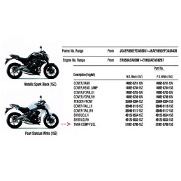 Reservoir Essence Kawasaki ER6n 650