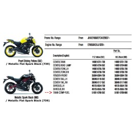 Reservoir Essence Kawasaki ER6n 650