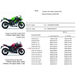 Carénage Phare Avant Kawasaki ER6f Ninja 650