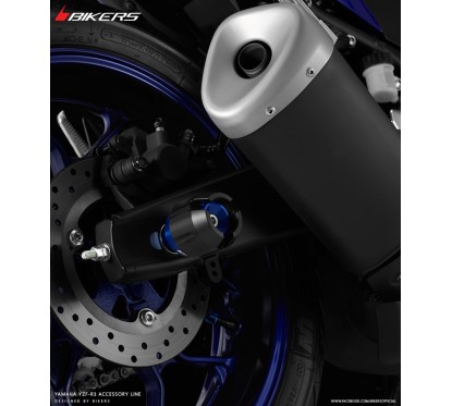 Rear Wheel Axle Protection Bikers Yamaha YZF R3/R25